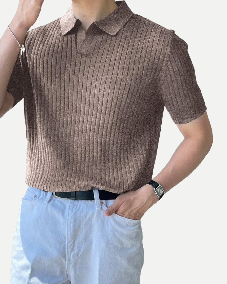 Strik polo (Khaki)