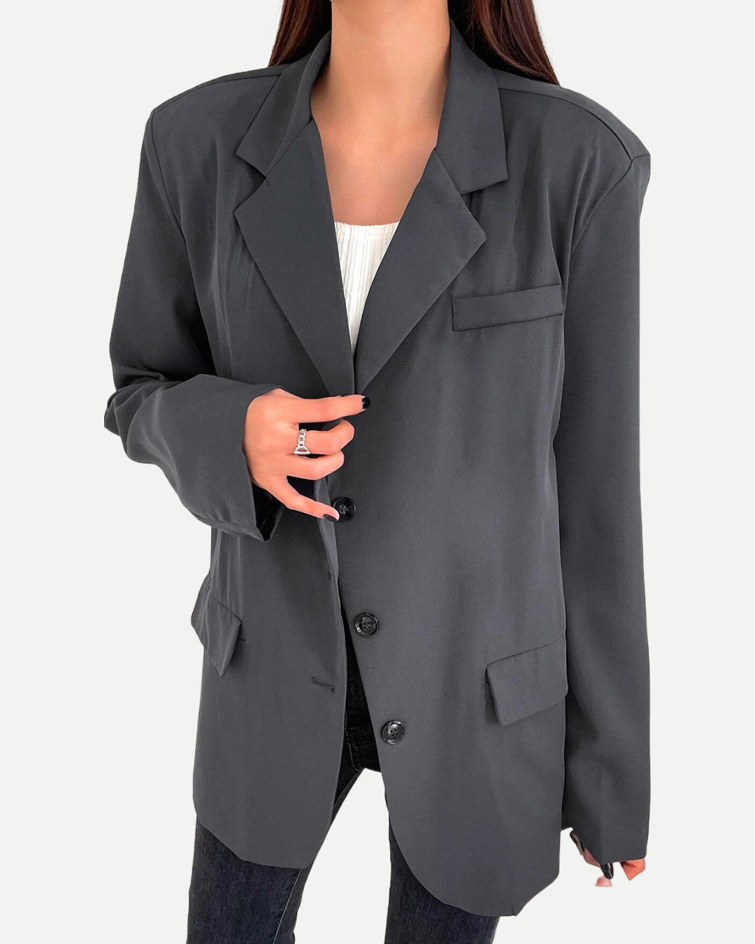 Blazer (Mørkegrå)